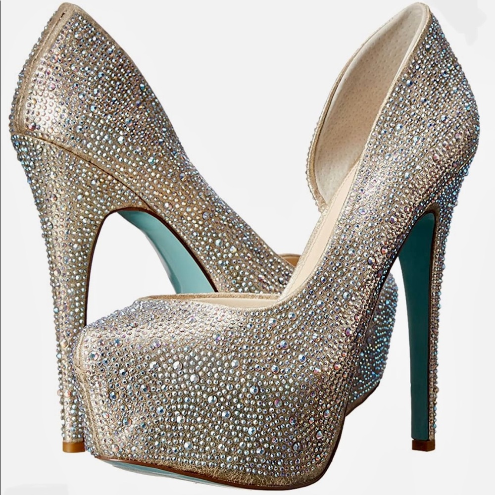 Blue by Betsy Johnson (Platform Pumps)